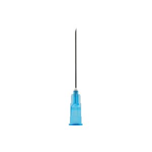 Acucan 23G X 1¼ ( 0.6mm x 30mm ) Blue Hypodermic Needle